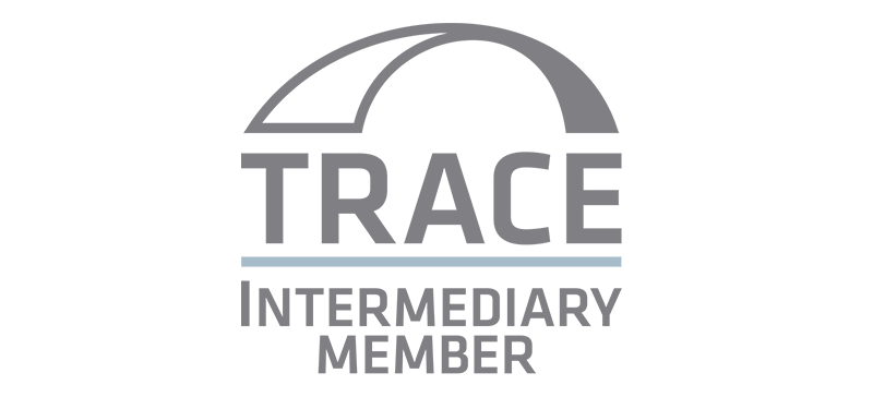 TRACE Certification Logo - An intermediary of TRACE.