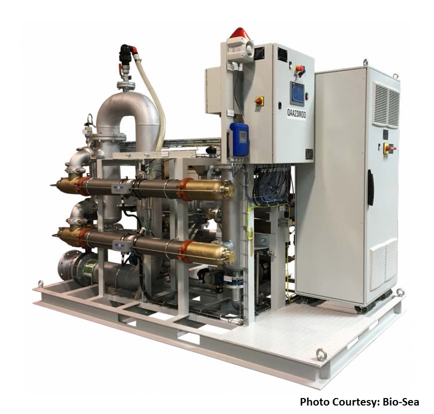 Ballast Water Treatment System - Bio UV System, manufactured by Bio Sea.