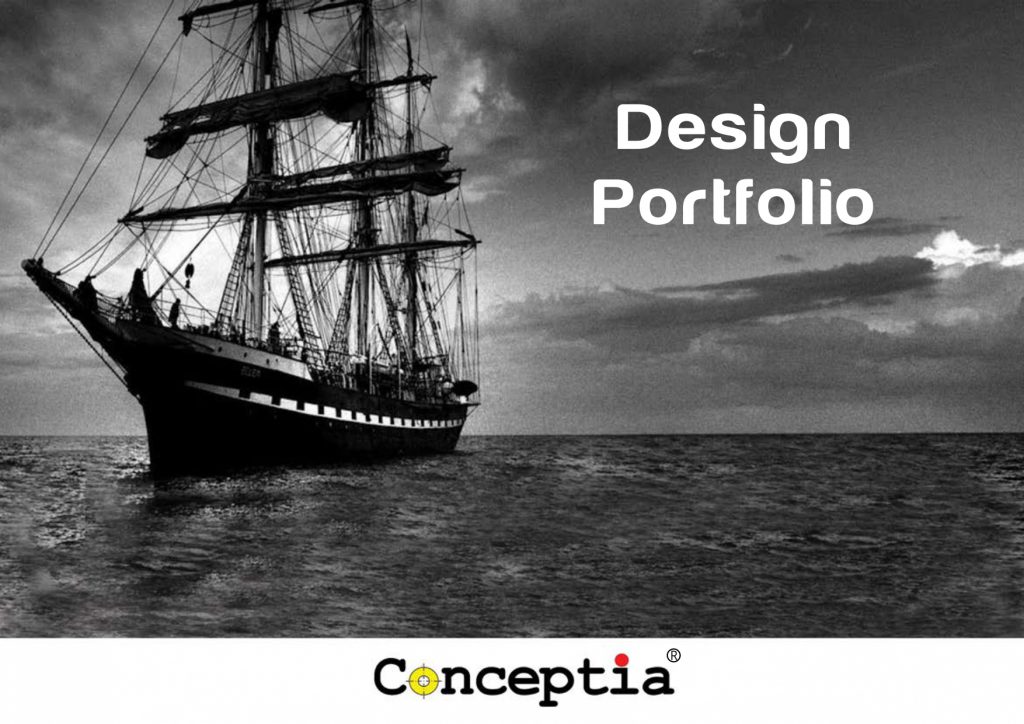 Icon of Design Portfolio - comprising of various designs developed at Conceptia based on customer requirements.